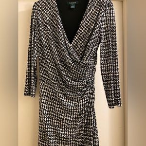 Lauren Ralph Lauren Faux Wrap Dress, Size 8, New, unworn w/o tag